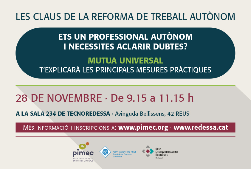 Imatge de Les claus de la reforma del treball autònom