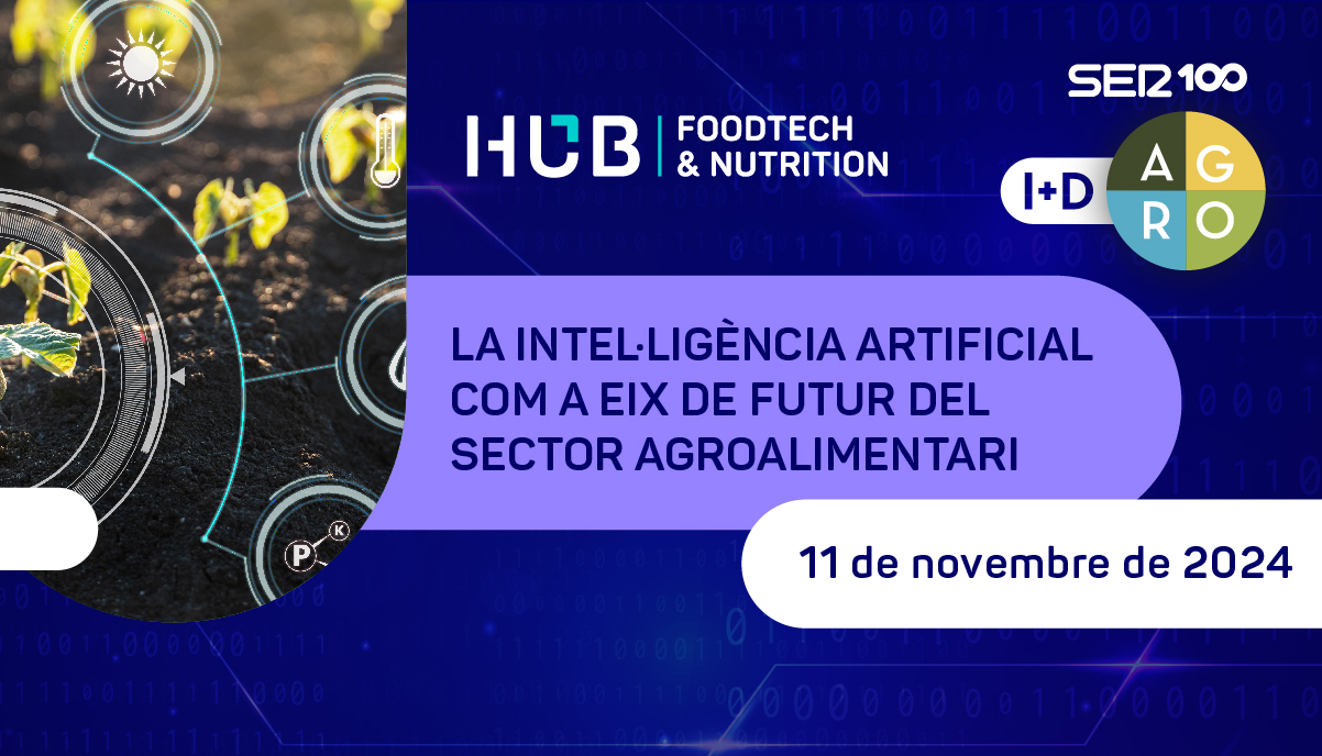 Sessió Tècnica “La intel·ligència artificial com a eix de futur del sector agroalimentari”