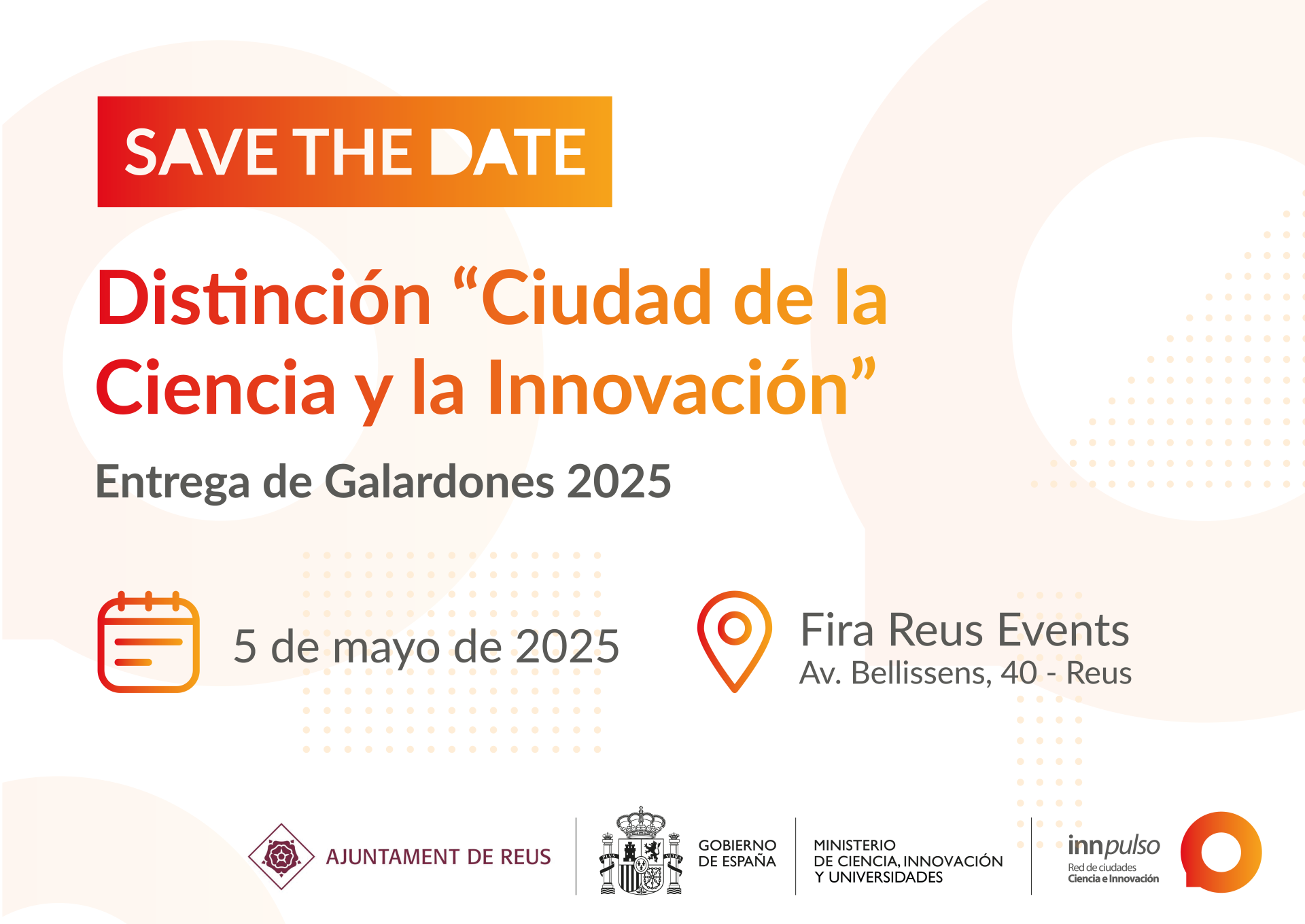 Imatge de Entrega guardons Ciutat de la Ciència i la Innovació