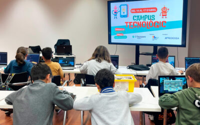El Campus TIC de Reus acosta la tecnologia als més petits amb tallers pràctics i lúdics