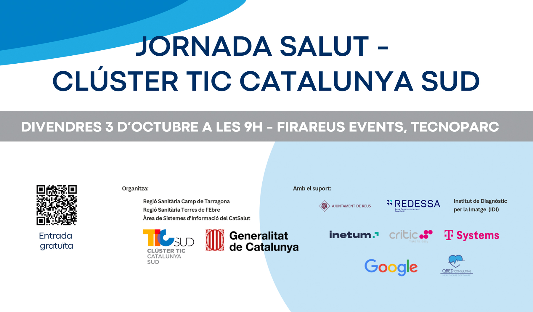 Imatge de Jornada Salut - Clúster TIC Catalunya Sud