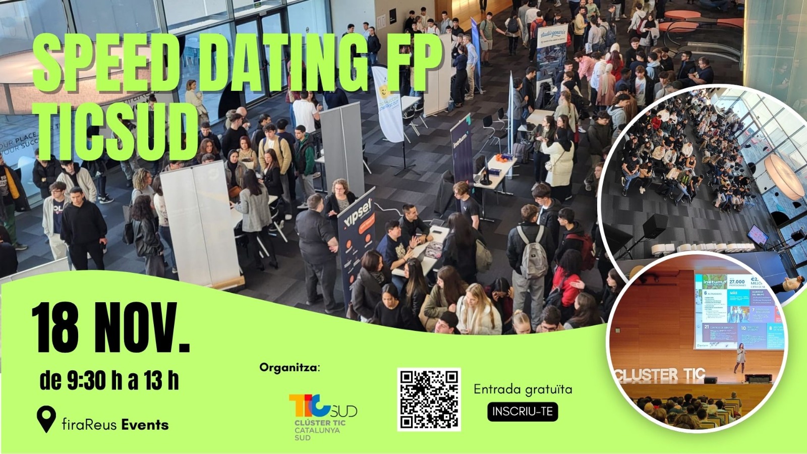 Imatge de Speed Dating FP TIC Sud 2025