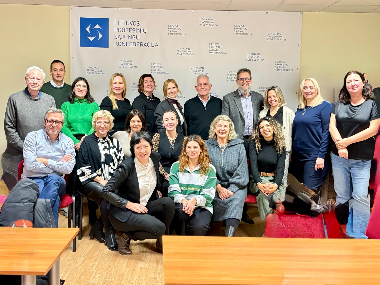 Darrera reunió de Coopskills celebrada aquest mes de desembre a Lituània.