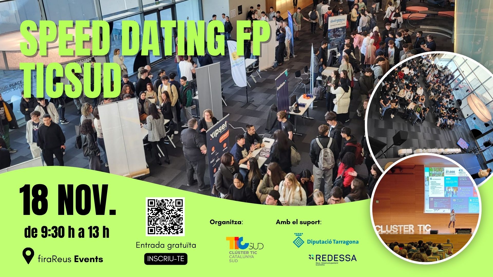 Imatge de Speed Dating FP TIC Sud 2025