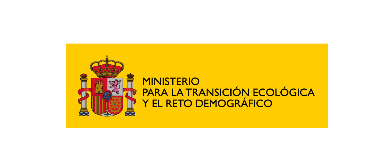 Logo Ministerio para la Transición Ecológica y el Reto demogràfico