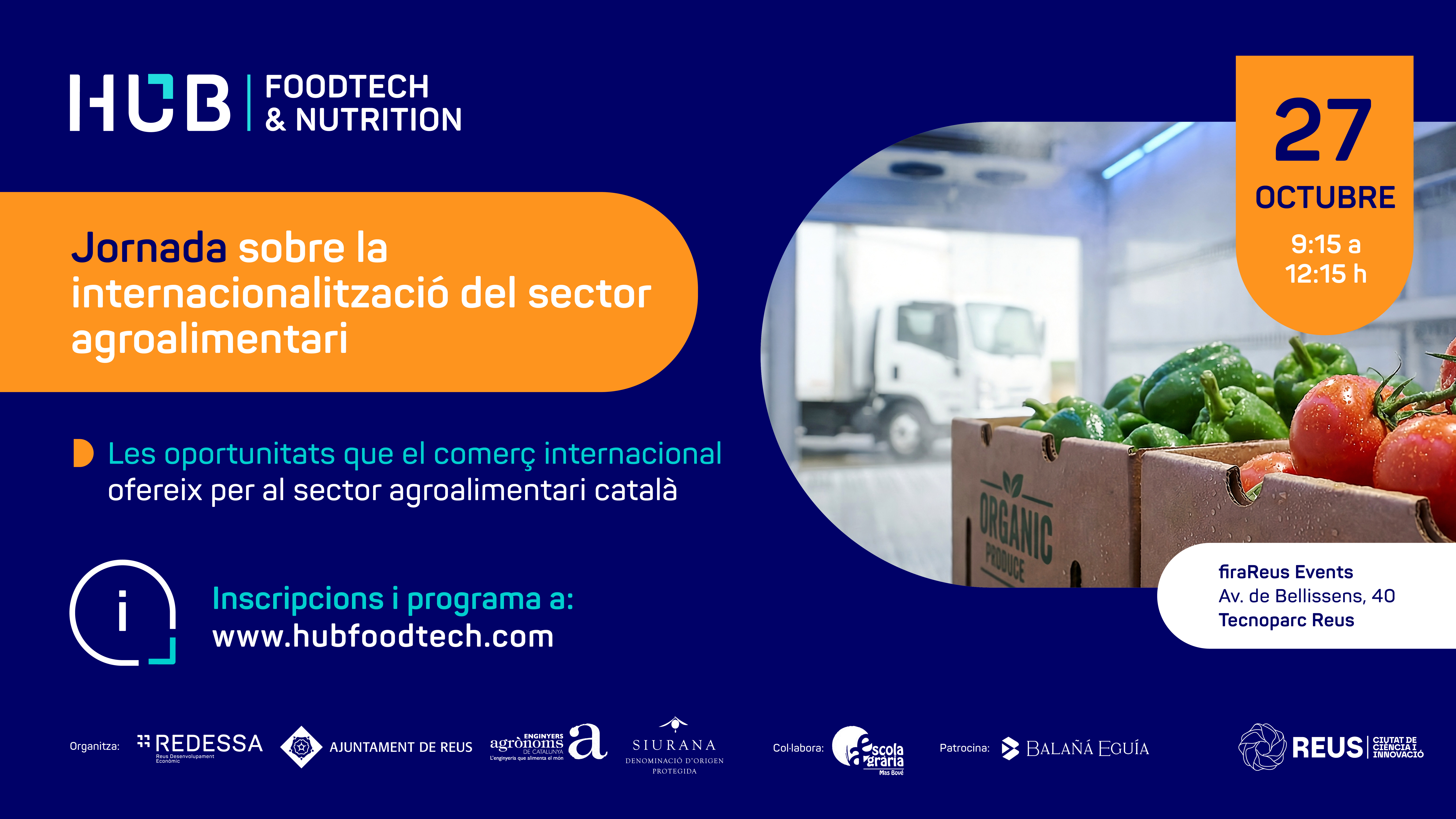Imatge de Jornada sobre la Internacionalització del sector Agroalimentari